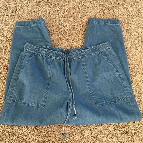 J. Crew Drawstring Waist Pants, Women’s Sz L - Picture 3 of 10
